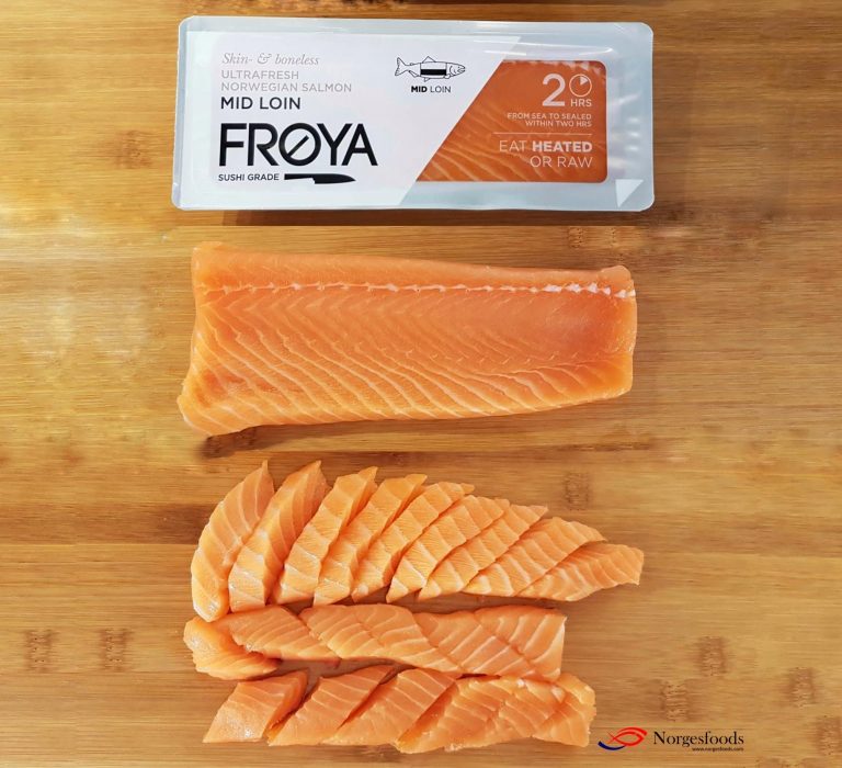 *PREORDER FOR 21st SEPT* Frøya Sashimi Salmon Midloin 300g