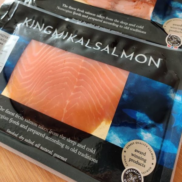King Mikal cold smoked Norwegian salmon fillet pack ca. 250g