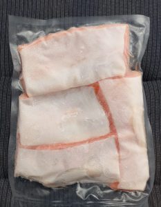 Rainbow trout belly ca. 500g